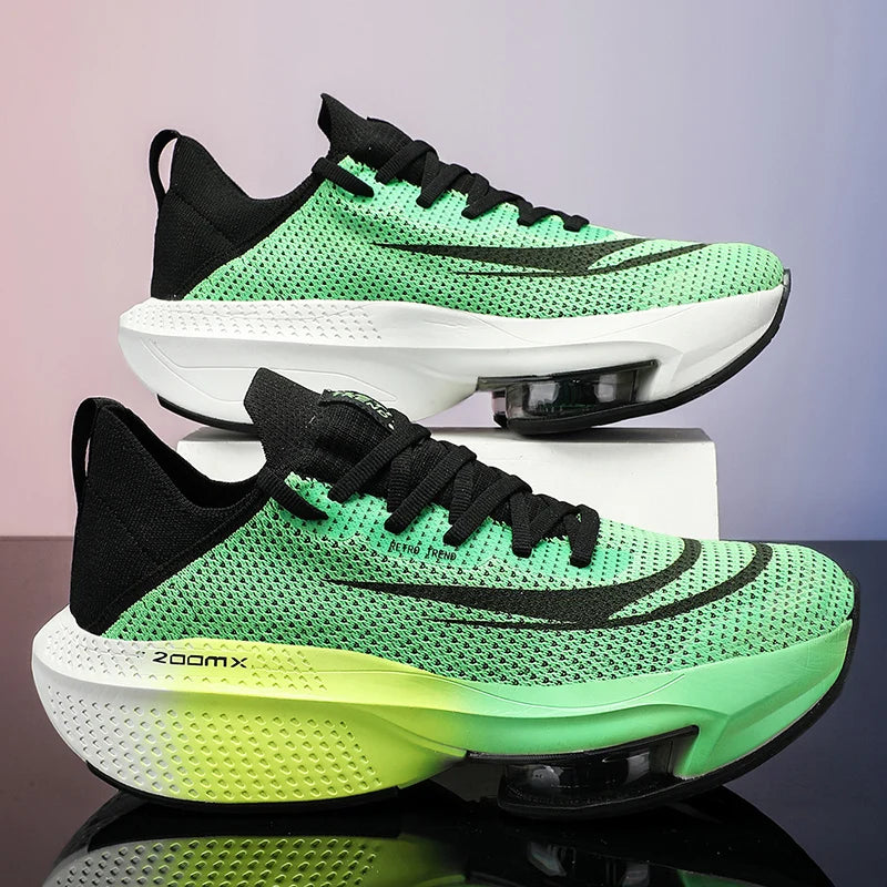 Marathon Air Cushion Men Running Shoes Breathable marathon Sports gihtweight Sneakers Women's Comfortable Athletic Training