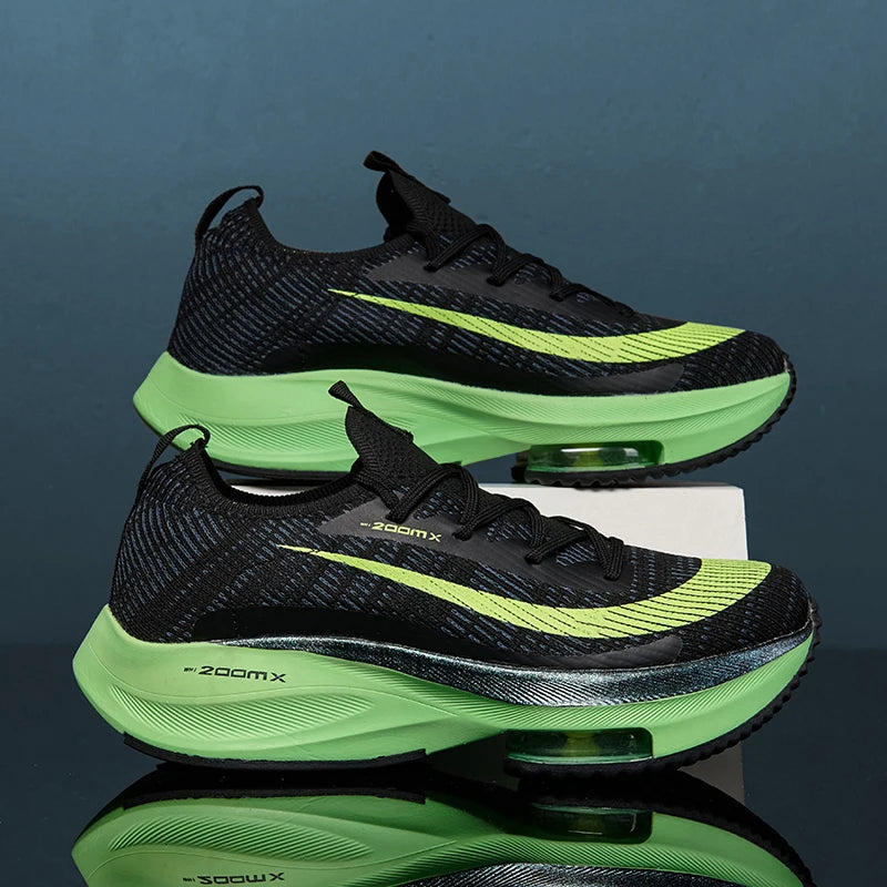Marathon Air Cushion Men Running Shoes Breathable marathon Sports gihtweight Sneakers Women's Comfortable Athletic Training