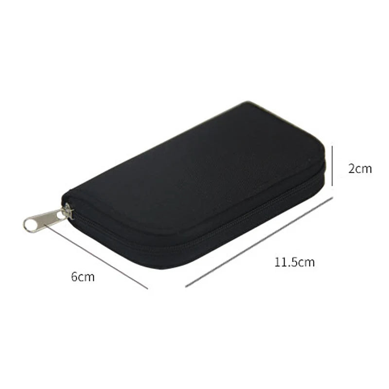 Memory Card Storage Bag Carrying Case Holder Wallet 22 Slots for CF/SD/Micro SD/SDHC/MS/DS Game Accessories memory card box